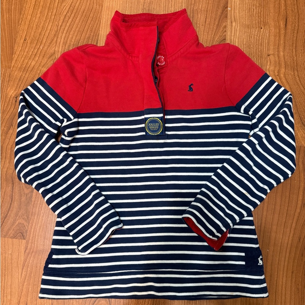 Joules Vibrant Red Pullover
